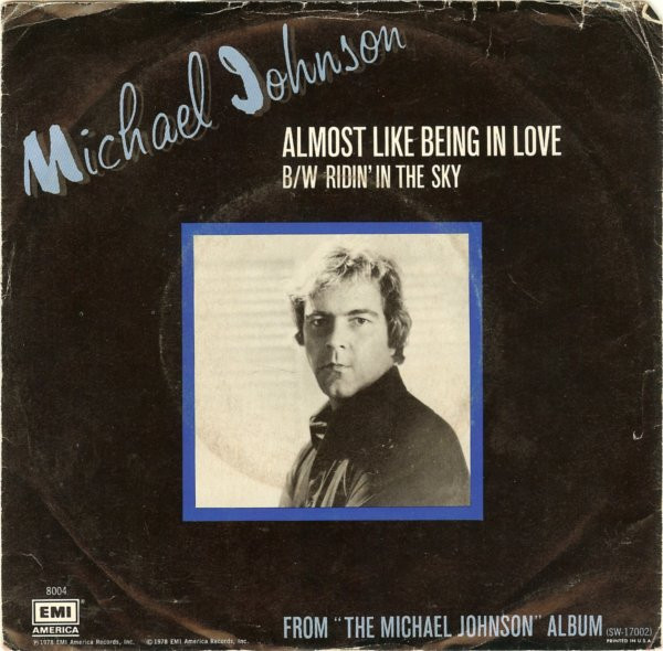 Michael Johnson — Almost Like Being in Love cover artwork