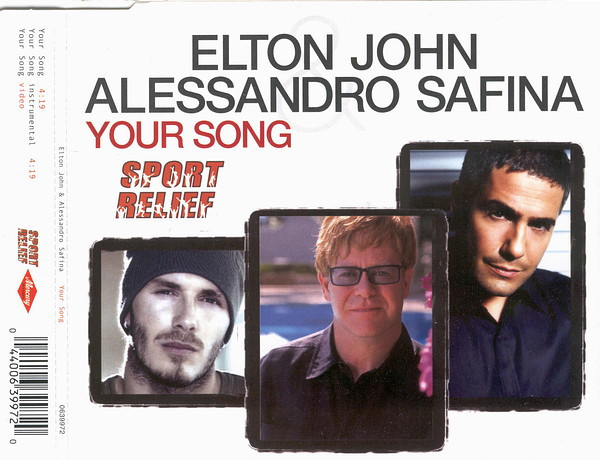 Elton John & Alessandro Safina — Your Song cover artwork