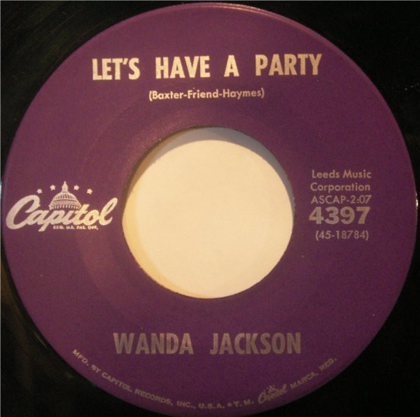 Wanda Jackson — Let&#039;s Have A Party cover artwork