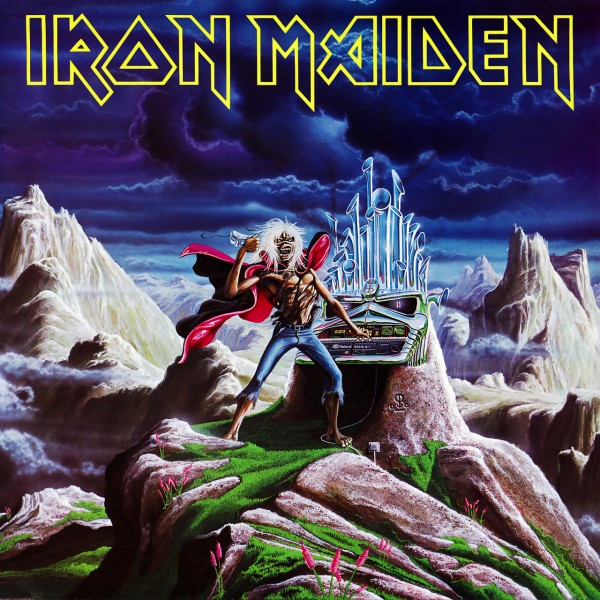 Iron Maiden Run to the Hills (Live, 1985) cover artwork