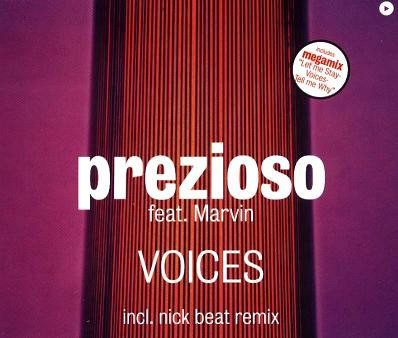 Prezioso featuring MARVIN — Voices cover artwork