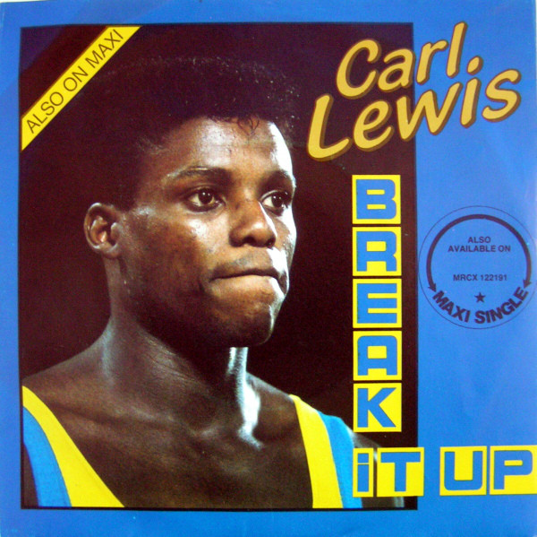 Carl Lewis — Break It Up cover artwork