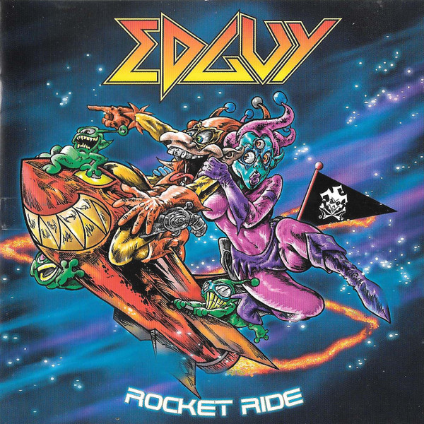 Edguy Rocket Ride cover artwork