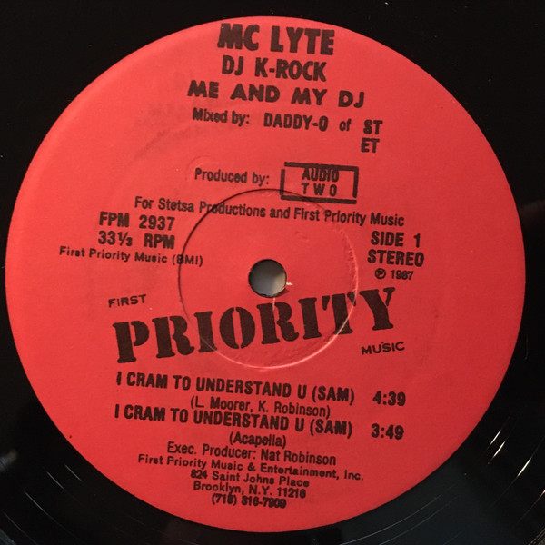 MC Lyte — I Cram to Understand U cover artwork