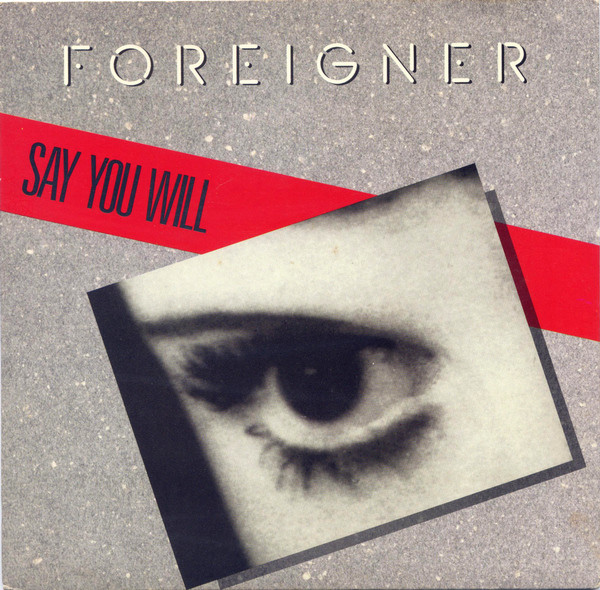 Foreigner Say You Will cover artwork