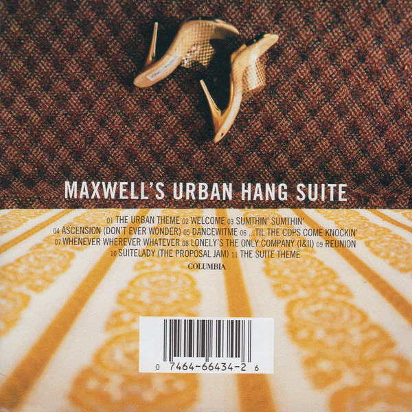 Maxwell Maxwell&#039;s Urban Hang Suite cover artwork