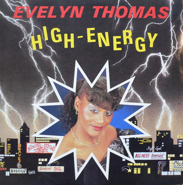 Evelyn Thomas — High Energy cover artwork