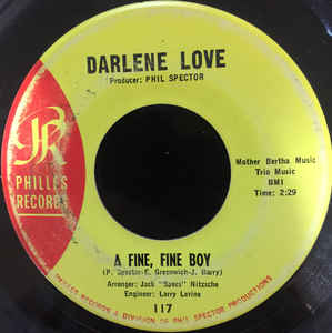 Darlene Love A Fine, Fine Boy cover artwork