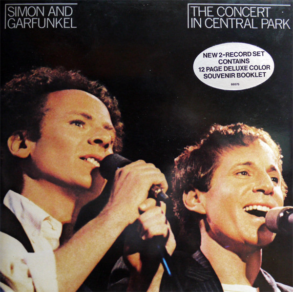 Simon and Garfunkel The Concert At Central Park cover artwork