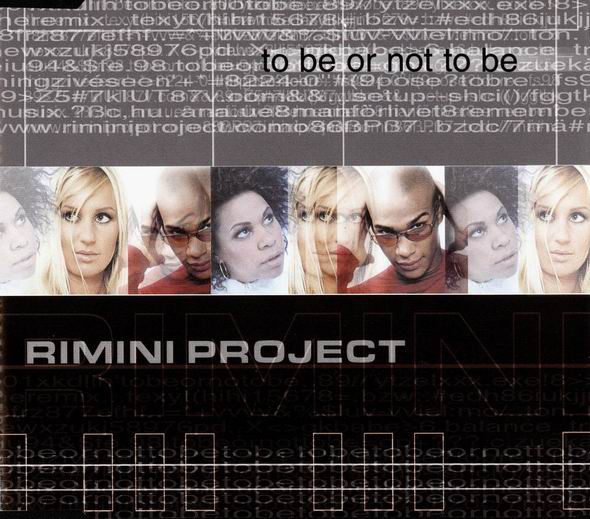Rimini Project — To Be Or Not To Be cover artwork