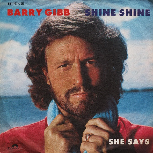 Barry Gibb Shine Shine cover artwork
