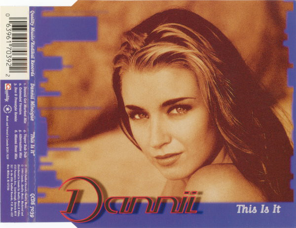 Dannii Minogue — This Is It cover artwork