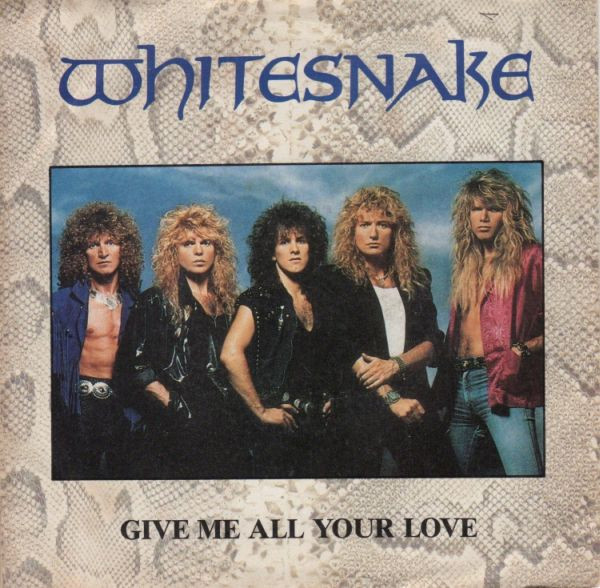 Whitesnake — Give Me All Your Love cover artwork