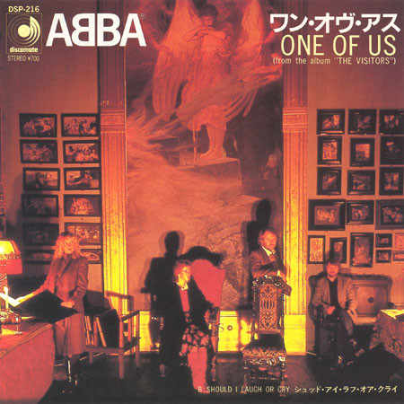 ABBA One Of Us cover artwork