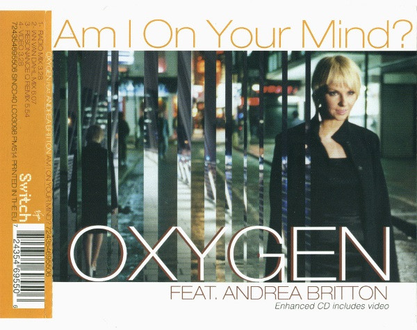 OXYGEN featuring Andrea Britton — Am I On Your Mind (Ian Van Dahl Remix) cover artwork