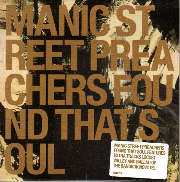 Manic Street Preachers — Found That Soul cover artwork
