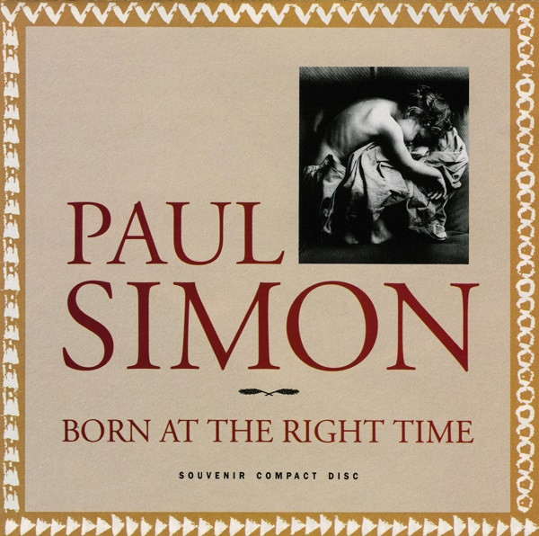 Paul Simon Born at the Right Time cover artwork