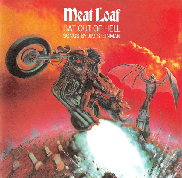 Meat Loaf Bat Out of Hell cover artwork