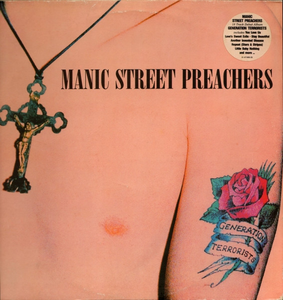 Manic Street Preachers Generation Terrorists cover artwork