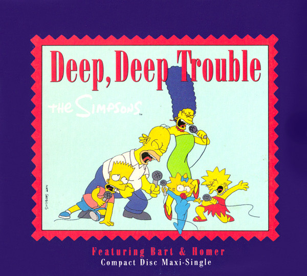 The Simpsons — Deep, Deep Trouble cover artwork