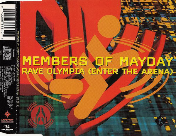 Members of Mayday — Rave Olympia (Enter the Arena) cover artwork