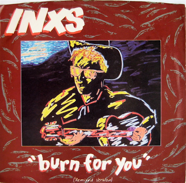 INXS — Burn For You cover artwork