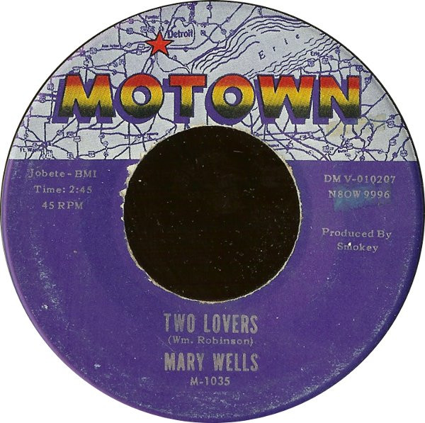 Mary Wells — Two Lovers cover artwork