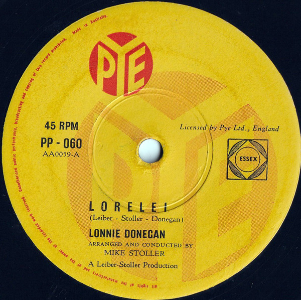 Lonnie Donegan — Lorelei cover artwork