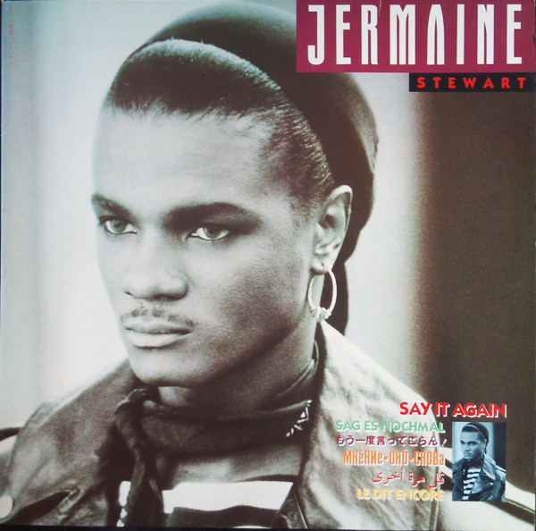 Jermaine Stewart Say It Again cover artwork