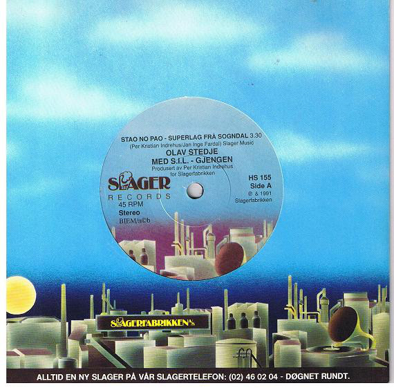 Olav Stedje & S.I.L. - Gjengen — Stao No Pao - Superlag frå Sogndal cover artwork