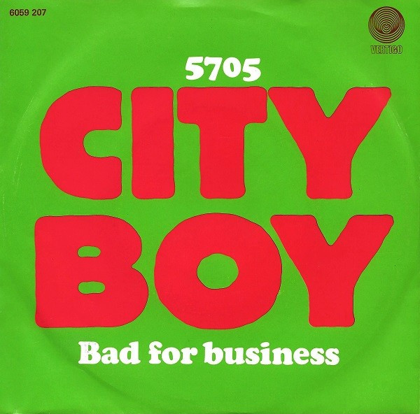 City Boy — 5705 cover artwork