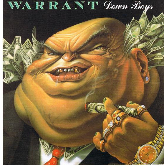 Warrant Down Boys cover artwork