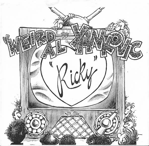 &quot;Weird Al&quot; Yankovic Ricky cover artwork