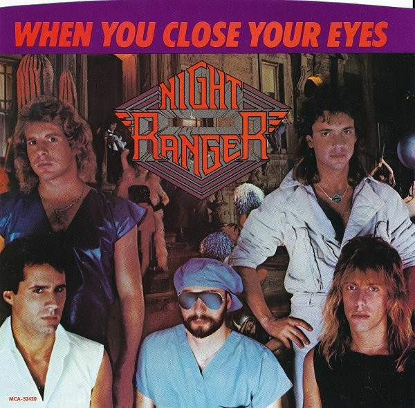 Night Ranger When You Close Your Eyes cover artwork
