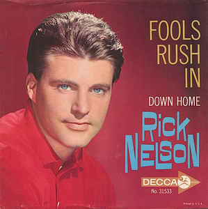 Ricky Nelson — Fools Rush In cover artwork