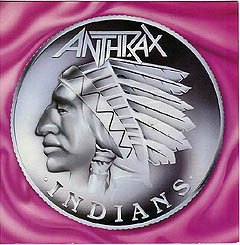 Anthrax Indians cover artwork