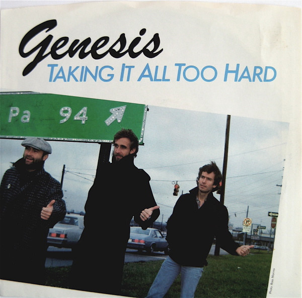 Genesis — Taking It All Too Hard cover artwork