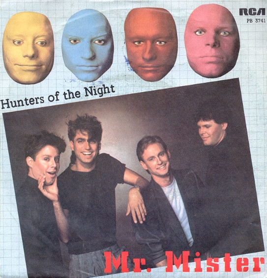 Mr. Mister — Hunters of the Night cover artwork