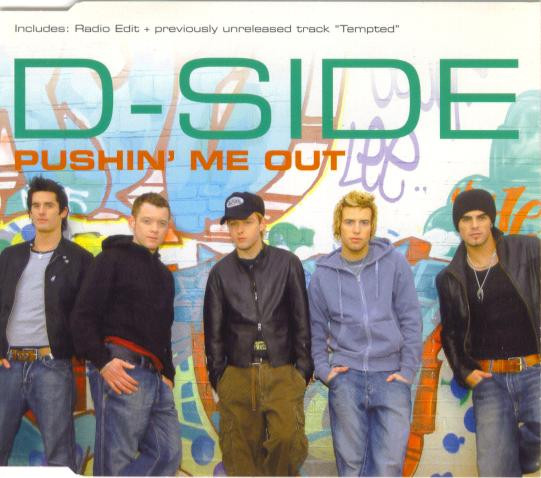 D-Side — Pushin&#039; Me Out cover artwork