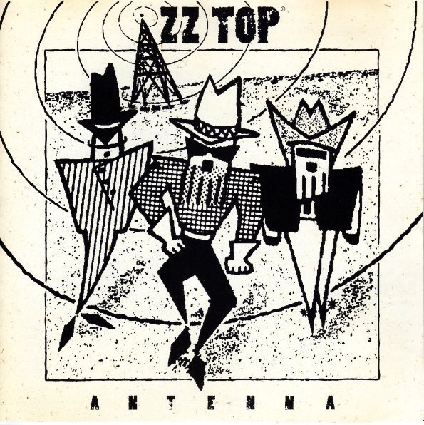 ZZ Top Antenna cover artwork