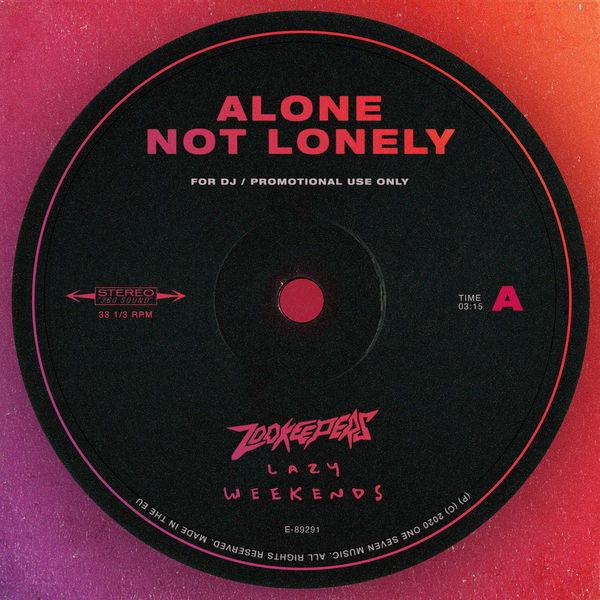 Lazy Weekends & Zookeepers Alone Not Lonely cover artwork