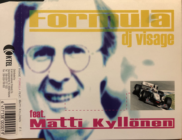 DJ Visage featuring Matti Kyllönen — Formula cover artwork