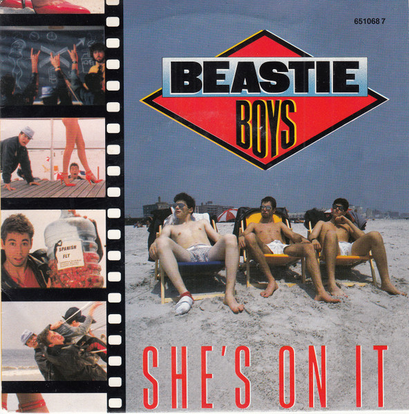 Beastie Boys — She&#039;s On It cover artwork