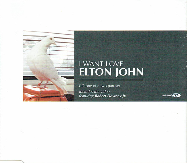 Elton John I Want Love cover artwork