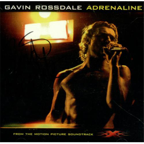Gavin Rossdale Adrenaline cover artwork