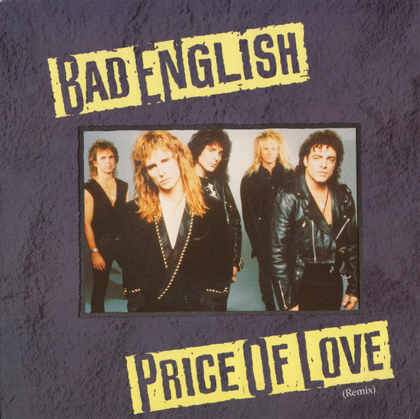 Bad English — Price of Love cover artwork