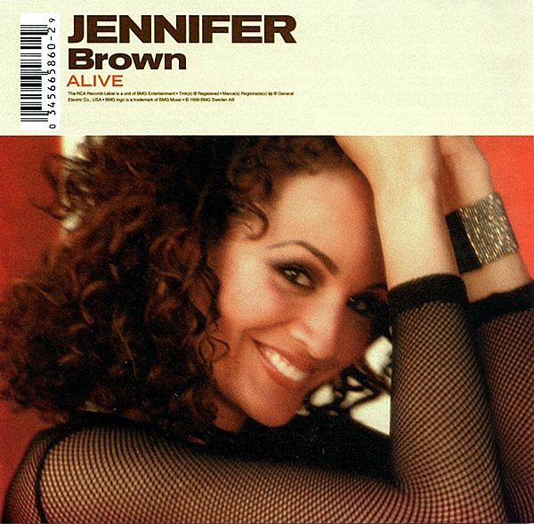 Jennifer Brown — Alive cover artwork