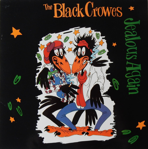 The Black Crowes — Jealous Again cover artwork