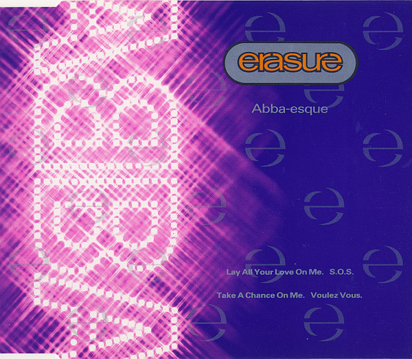 Erasure ABBA-esque (EP) cover artwork