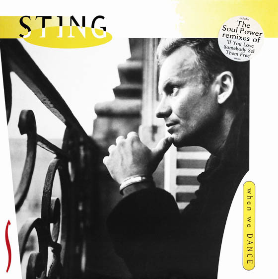 Sting When We Dance cover artwork